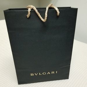 Bulgari shopping bag 